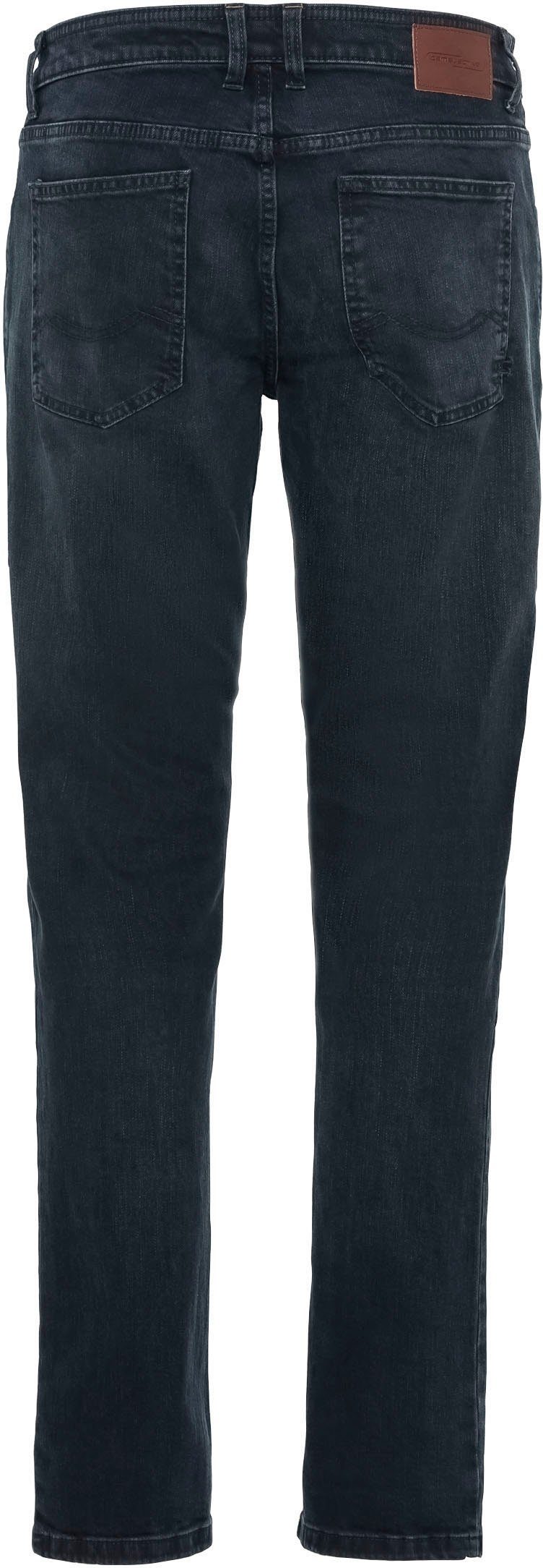 5-Pocket-Jeans dark-blue camel active WOODSTOCK