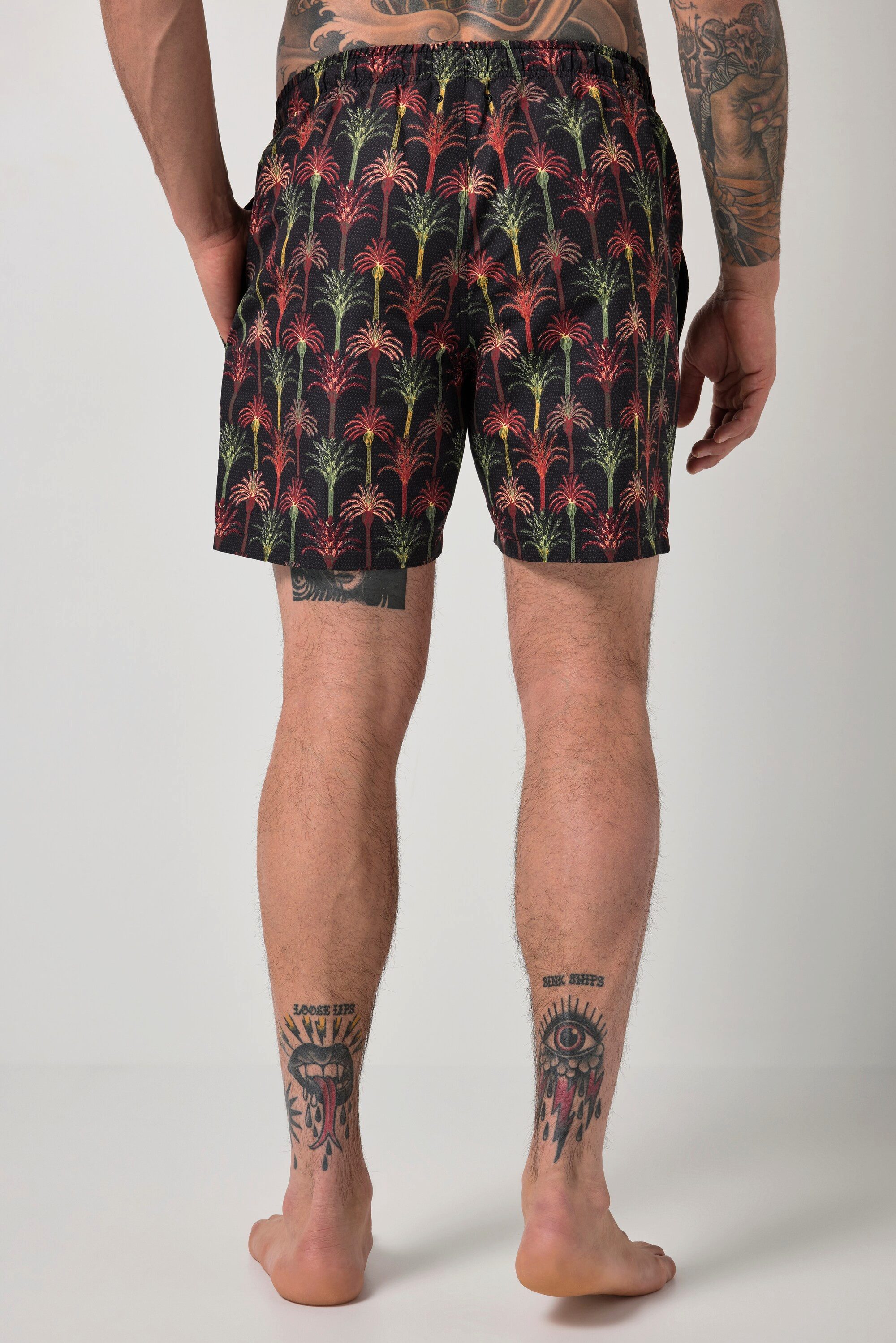 JP1880 Badehose Badehose Beachwear Alloverprint bis 8 XL