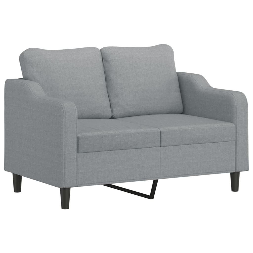 vidaXL Sofa 2-tlg. Sofagarnitur mit Kissen günstig online kaufen