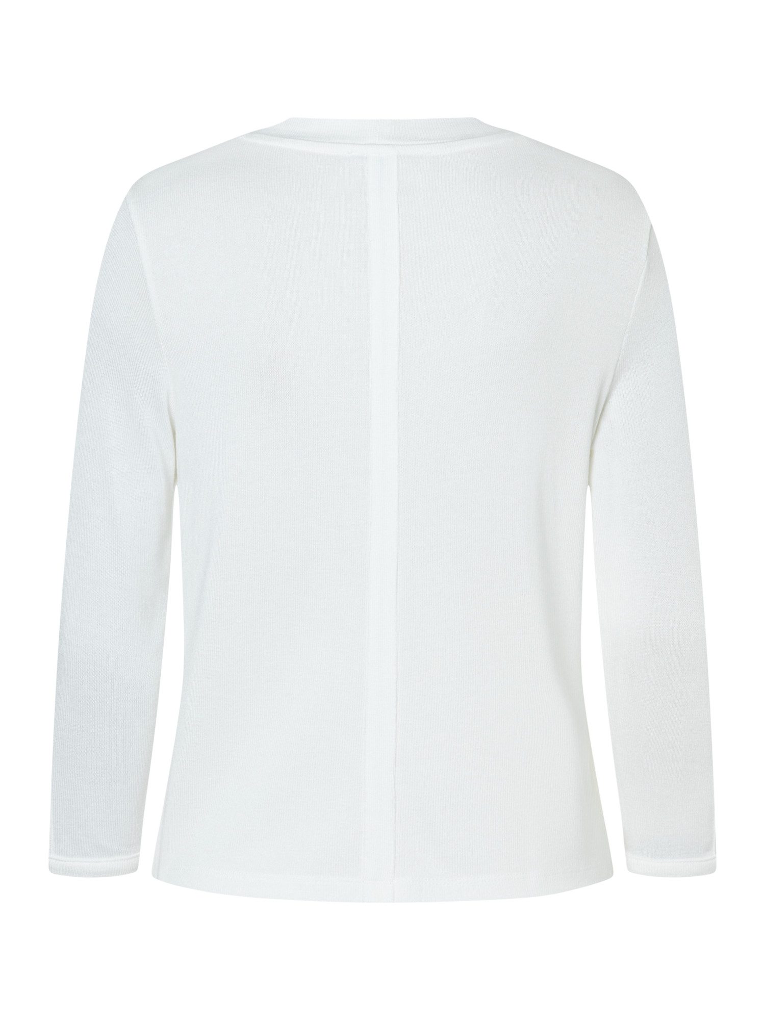 MORE&MORE Funktions-Kapuzensweatjacke leichte, softe 3/4 Arm Shirtjacke