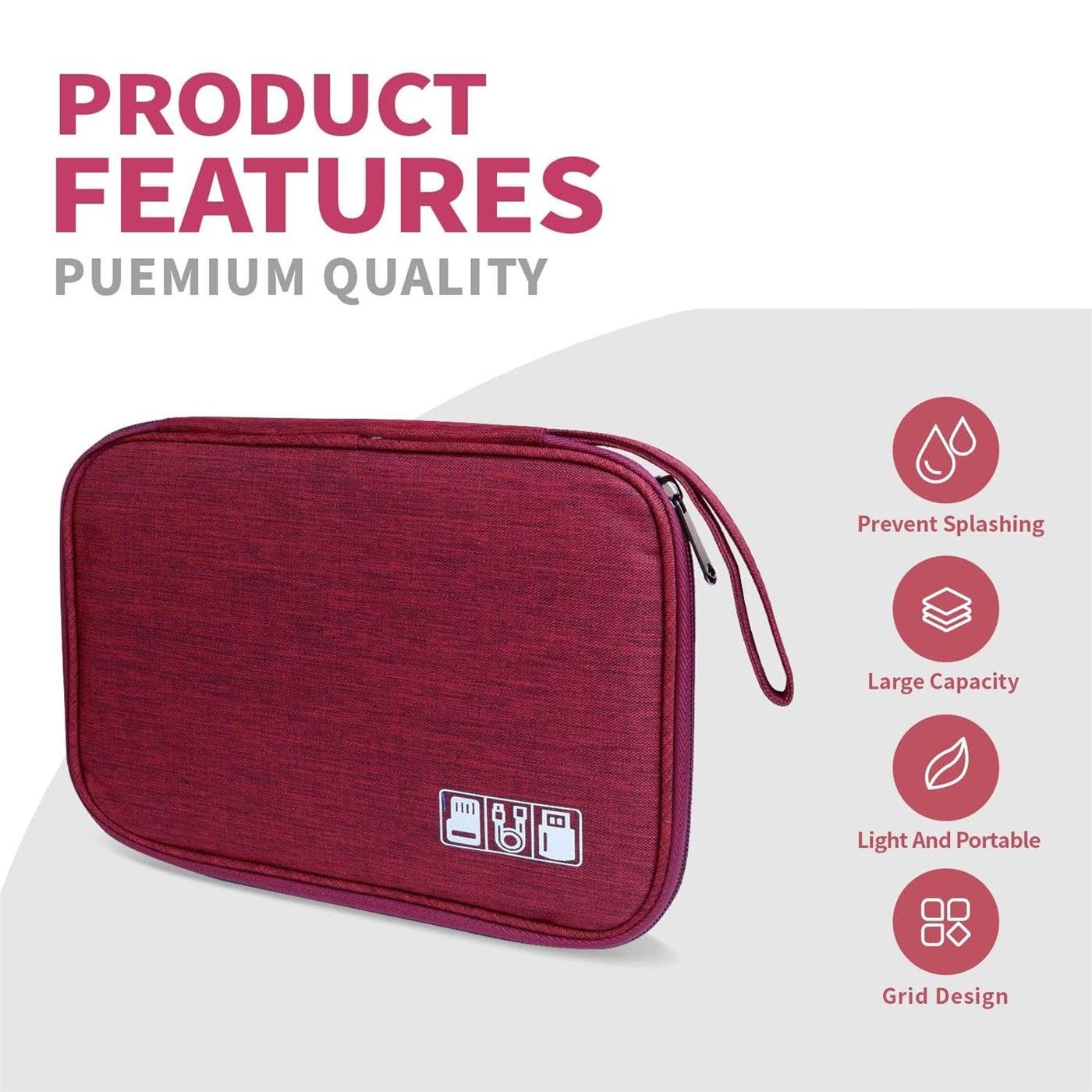 VERCO Taschenorganizer Elektronik Aufbewahrungstasche, Zubehör Organizer Re günstig online kaufen