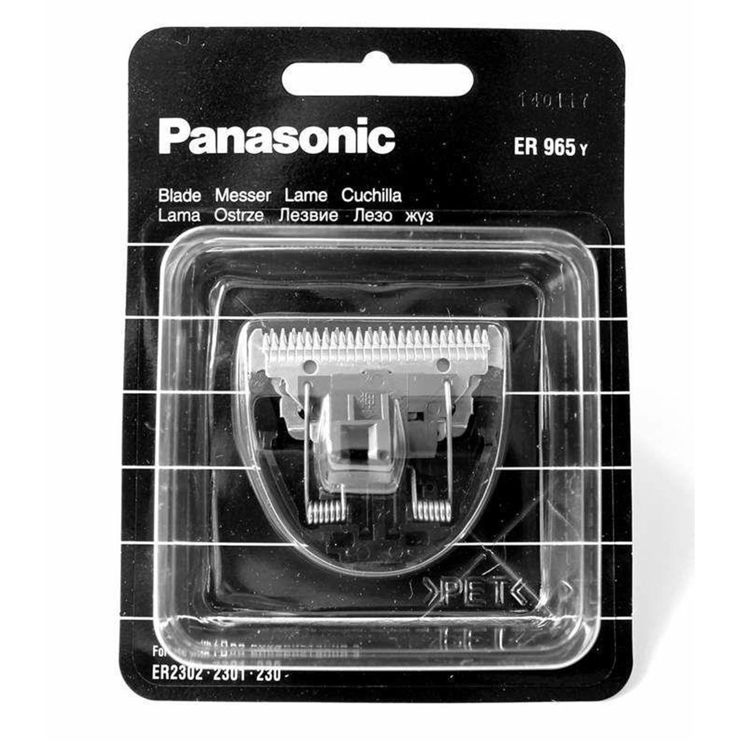 Ersatzscherkopf Panasonic ER965Y, WER965Y Klingenblock, Messer für ER230, ER2301