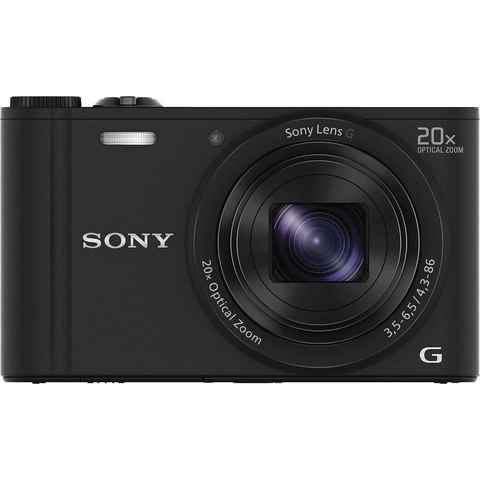 Sony Cyber-Shot DSC-WX350 Superzoom-Kamera (25mm Sony G, 18,2 MP, 20x opt. Zoom, WLAN (Wi-Fi), 20 fach optischer Zoom)