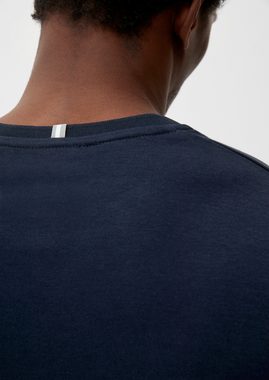 s.Oliver Kurzarmshirt T-Shirt mit Labelpatch Label-Patch, Kontrast-Details