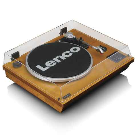 Lenco LS-55WA - BT, USB, MP3, Lautsprecher Plattenspieler