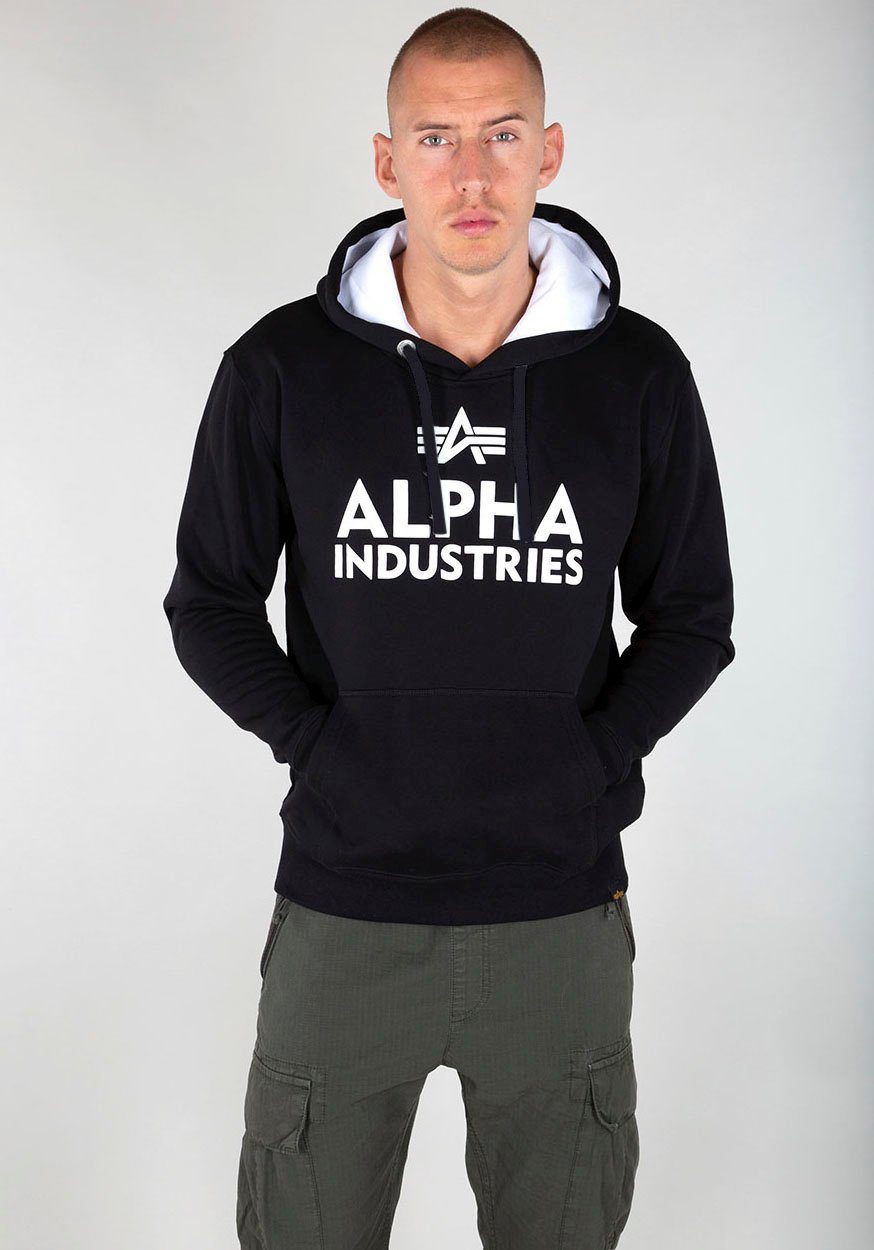 black/white Alpha Kapuzensweatshirt Industries