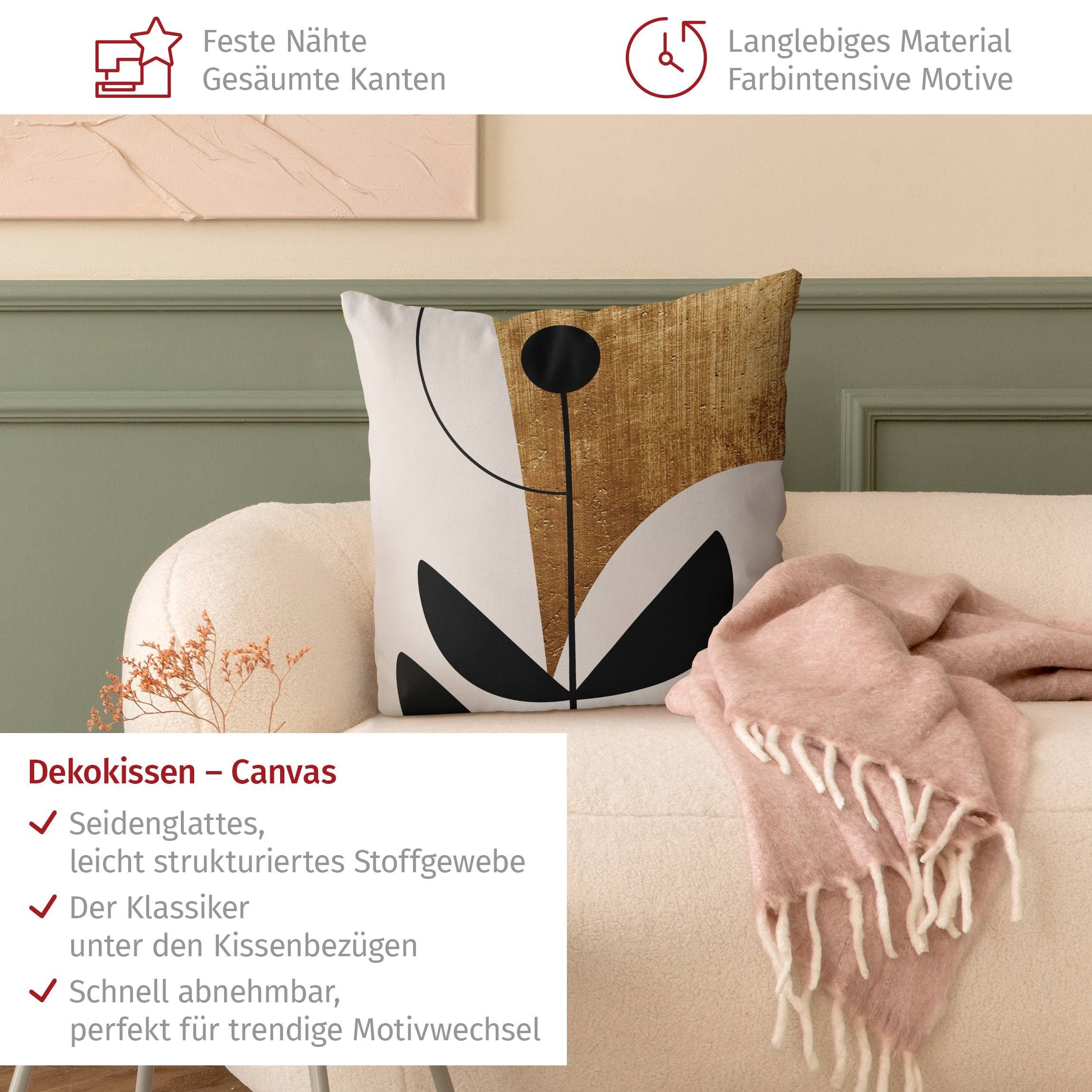 Bilderdepot24 Dekokissen drinnen Kissenhülle/ Sofakissen/ Zierkissen Kissenhülle gold originell, Bezug mit / ohne Füllung Zierkissen Outdoor Sofa Bett
