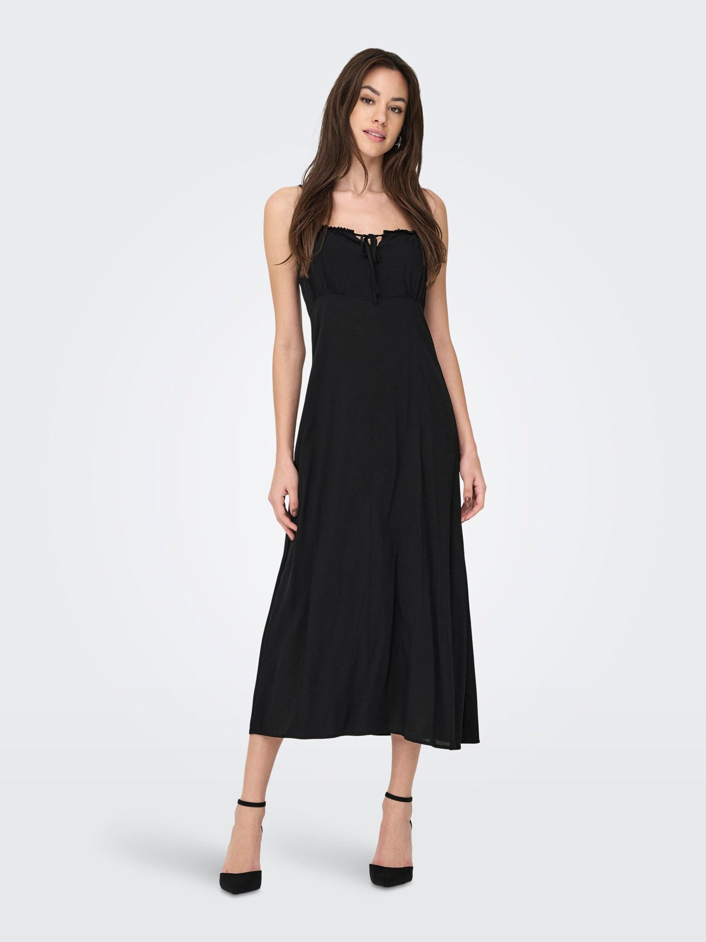 ONLY Sommerkleid ONLNelly (1-tlg) Drapiert/gerafft