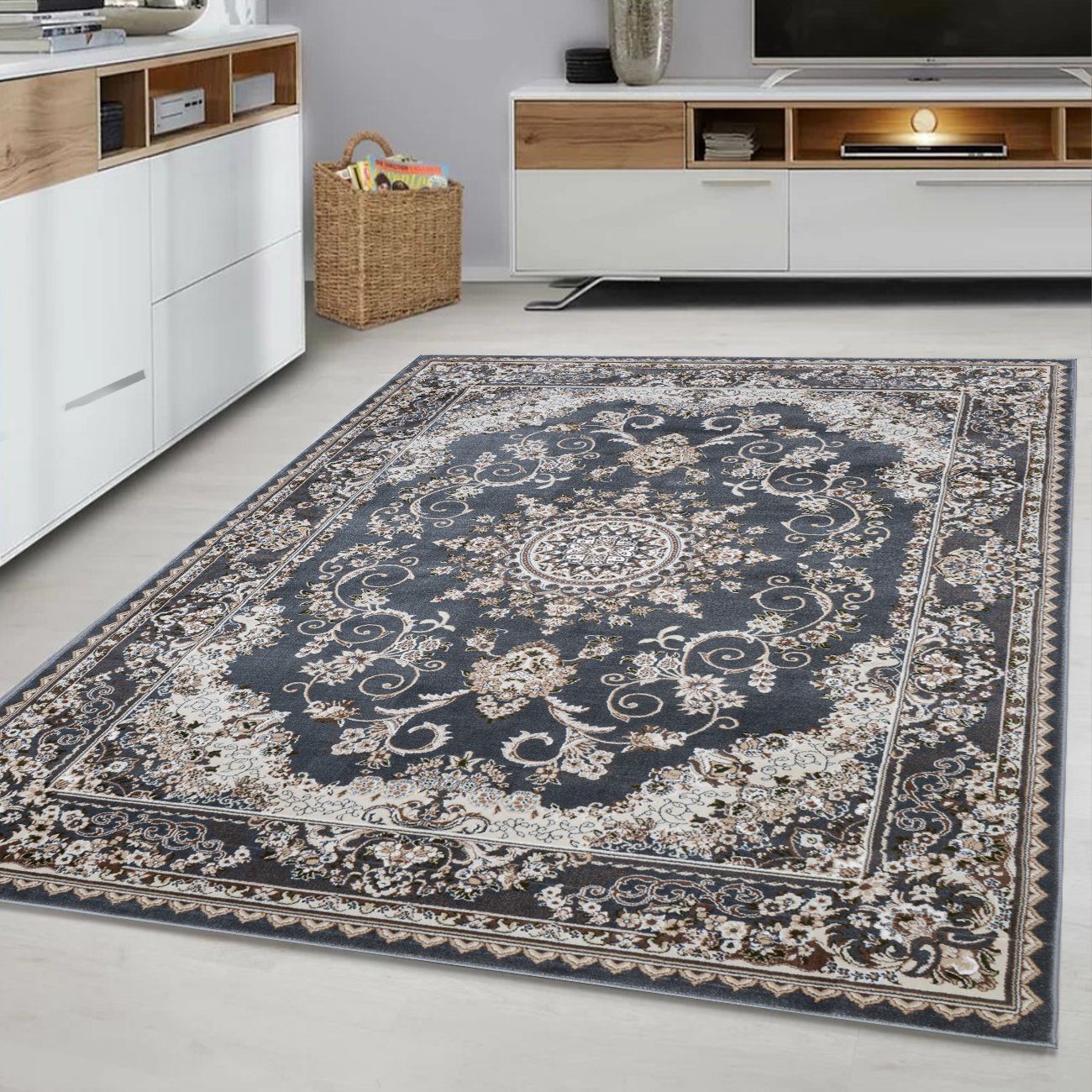 Carpetilla Designteppich Designer Wohnzimmer Teppich Shiraz günstig online kaufen