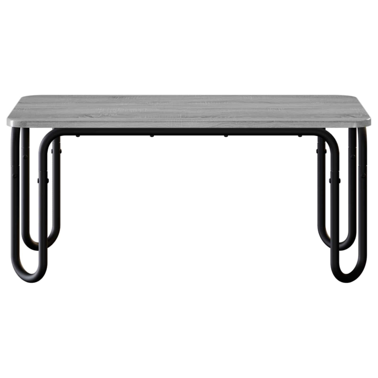 vidaXL Couchtisch Couchtisch Grau Sonoma 79,5 x 40 x 36 cm Holzwerkstoff (1-St)