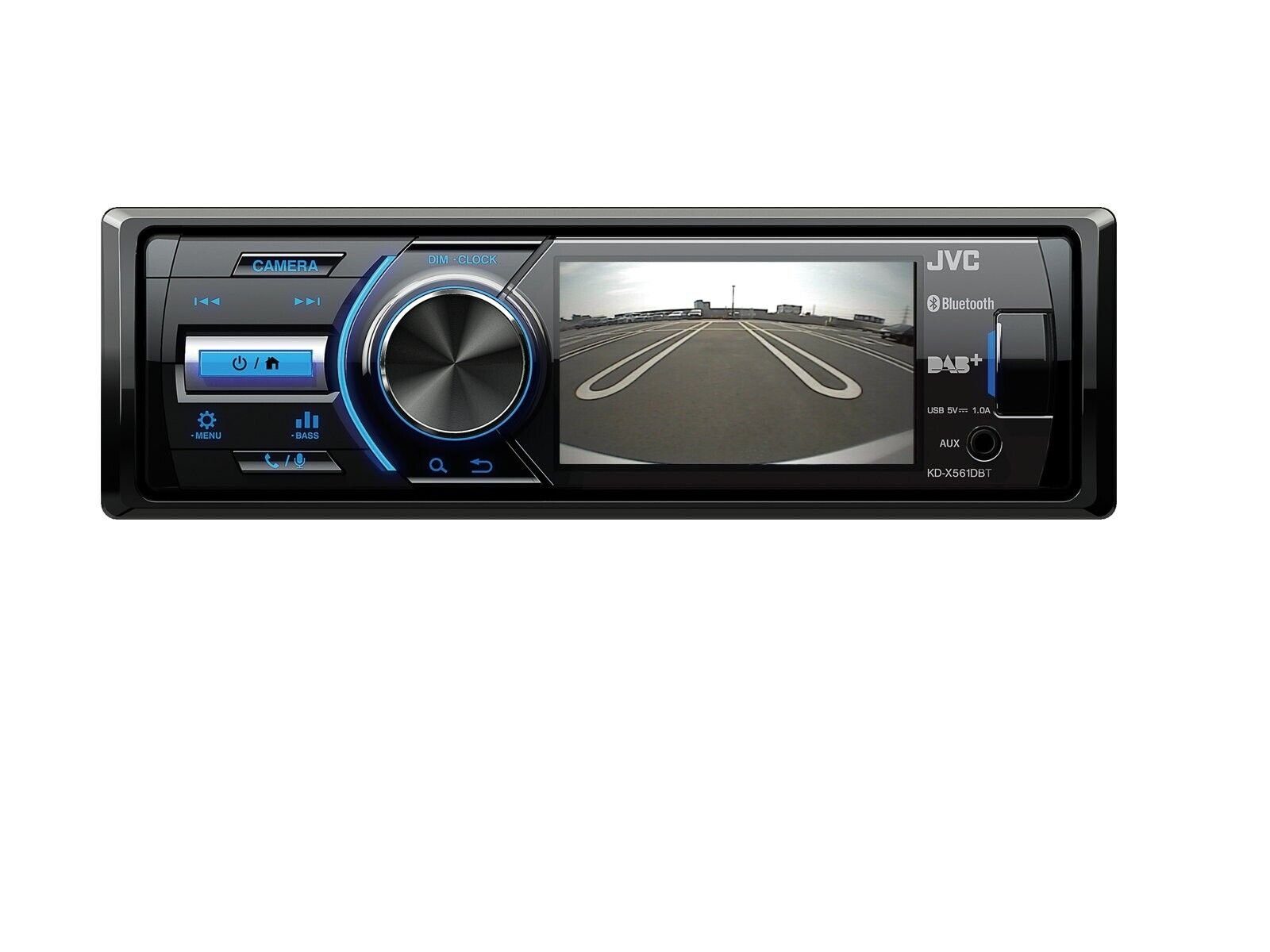 DSX JVC Bluetooth DAB+ Radio passend für BMW 3er E46 98-07 TFT Monitor Autoradio (Digitalradio (DAB), 45,00 W)
