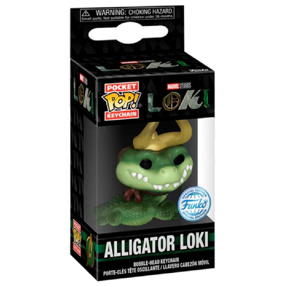 Schlüsselanhänger Loki Alligator Loki - Pocket POP - Keychain