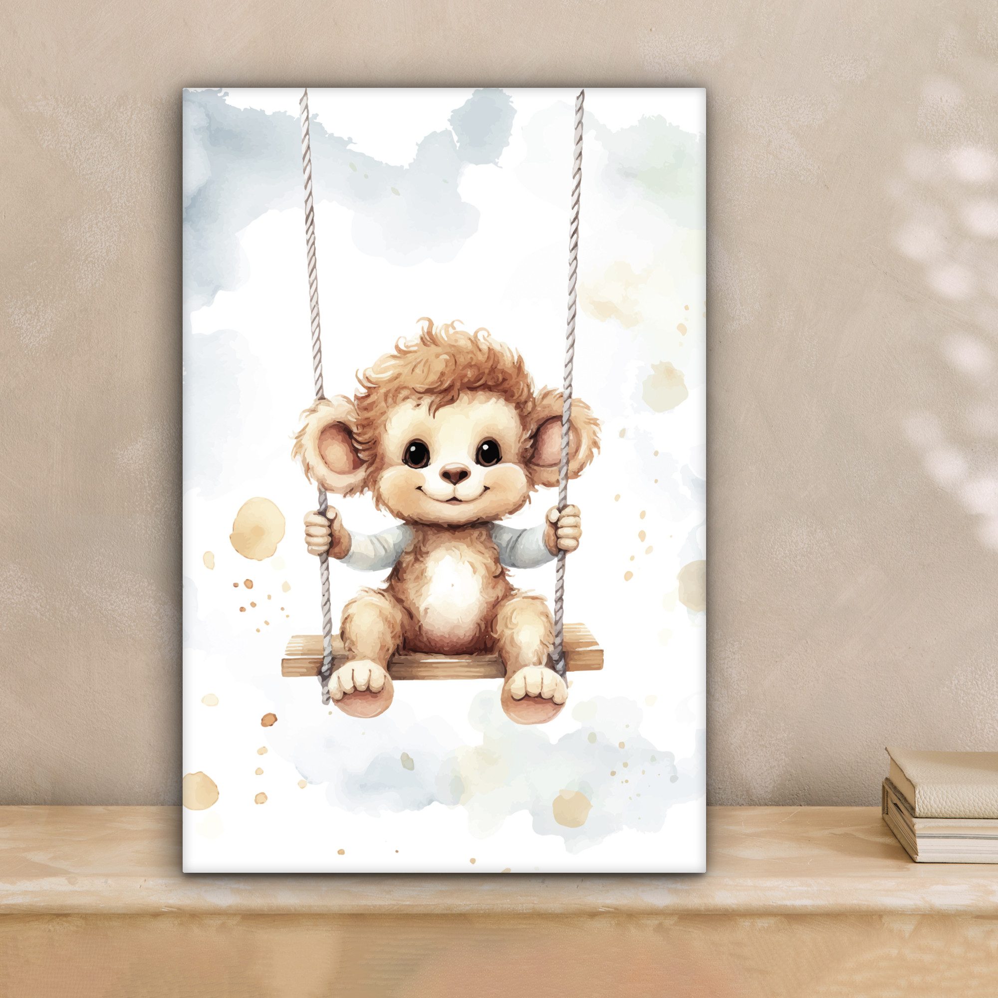 OneMillionCanvasses® Leinwandbild Affe - Tier - günstig online kaufen