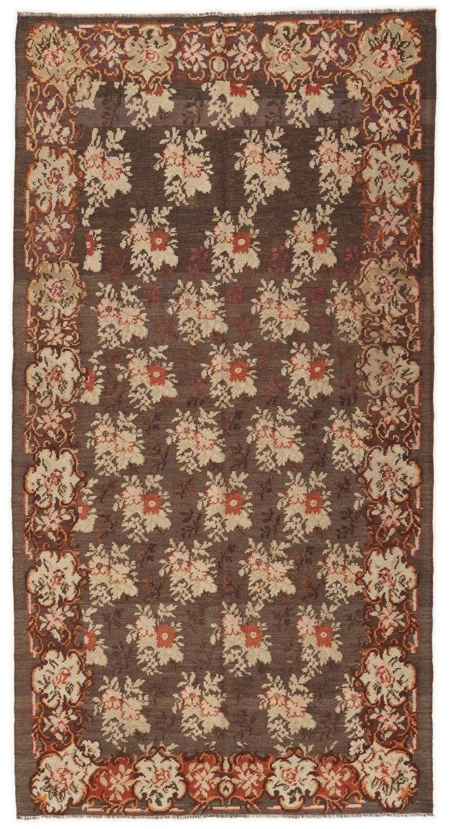 Höhe: Orientteppich Nain Antik Rosen Kelim Orientteppich 168x321 rechteckig, mm Trading, 3 Handgewebter Läufer,