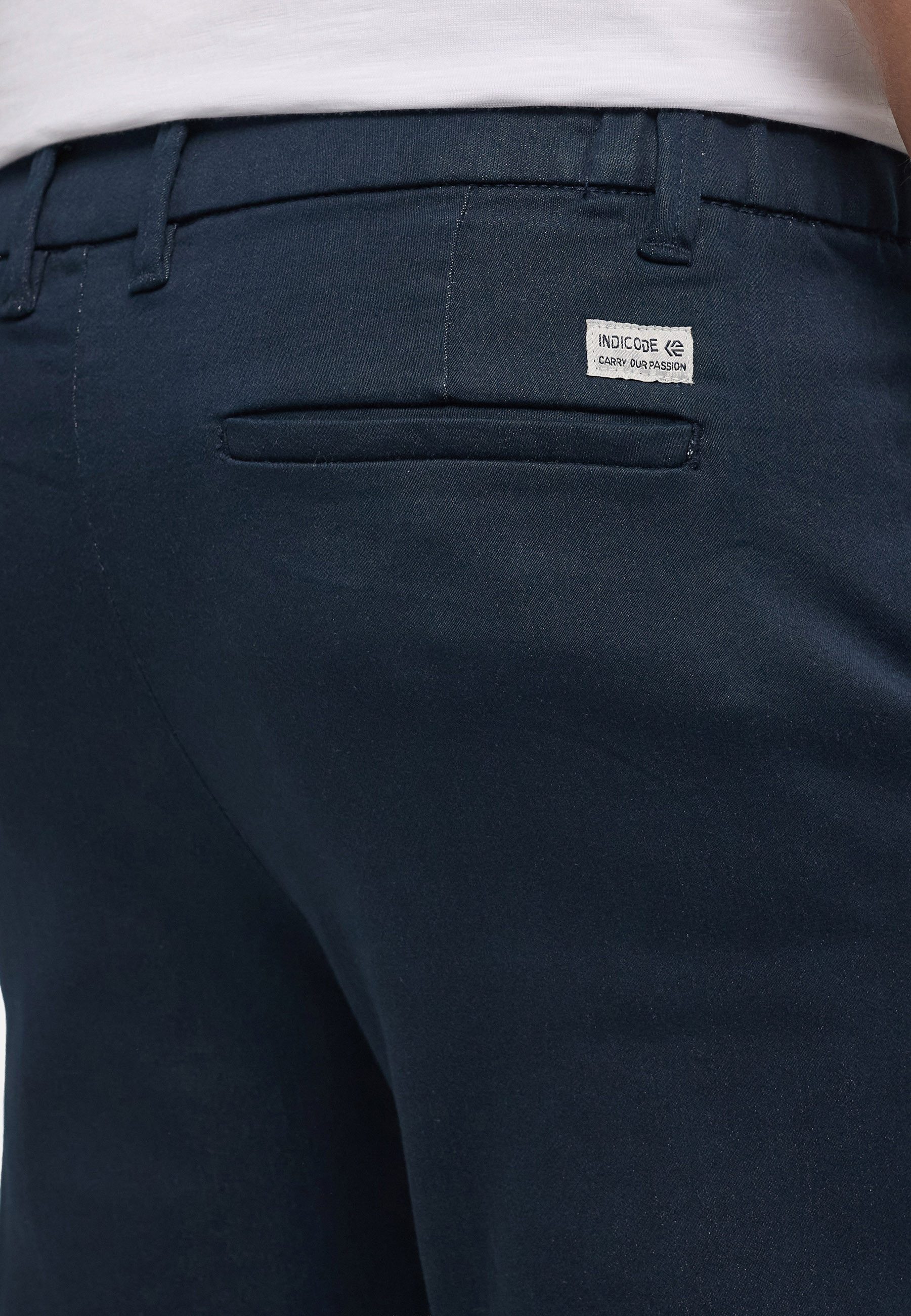 INDICODE Chinohose Herren INKnutzon Chino Hose Herrenhose mit Stretch-Komfort und modernem Rope-Detail – Bild 5 von 5
