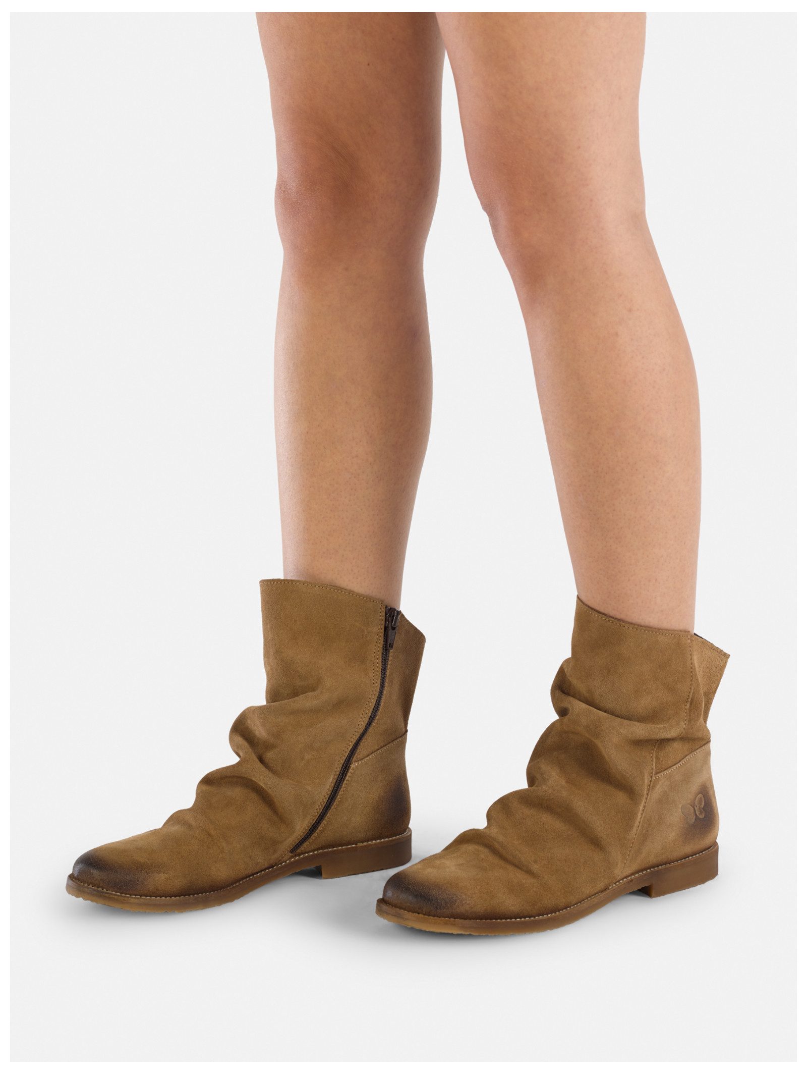 Felmini Wide Fit Stiefelette Leder . Stiefelette