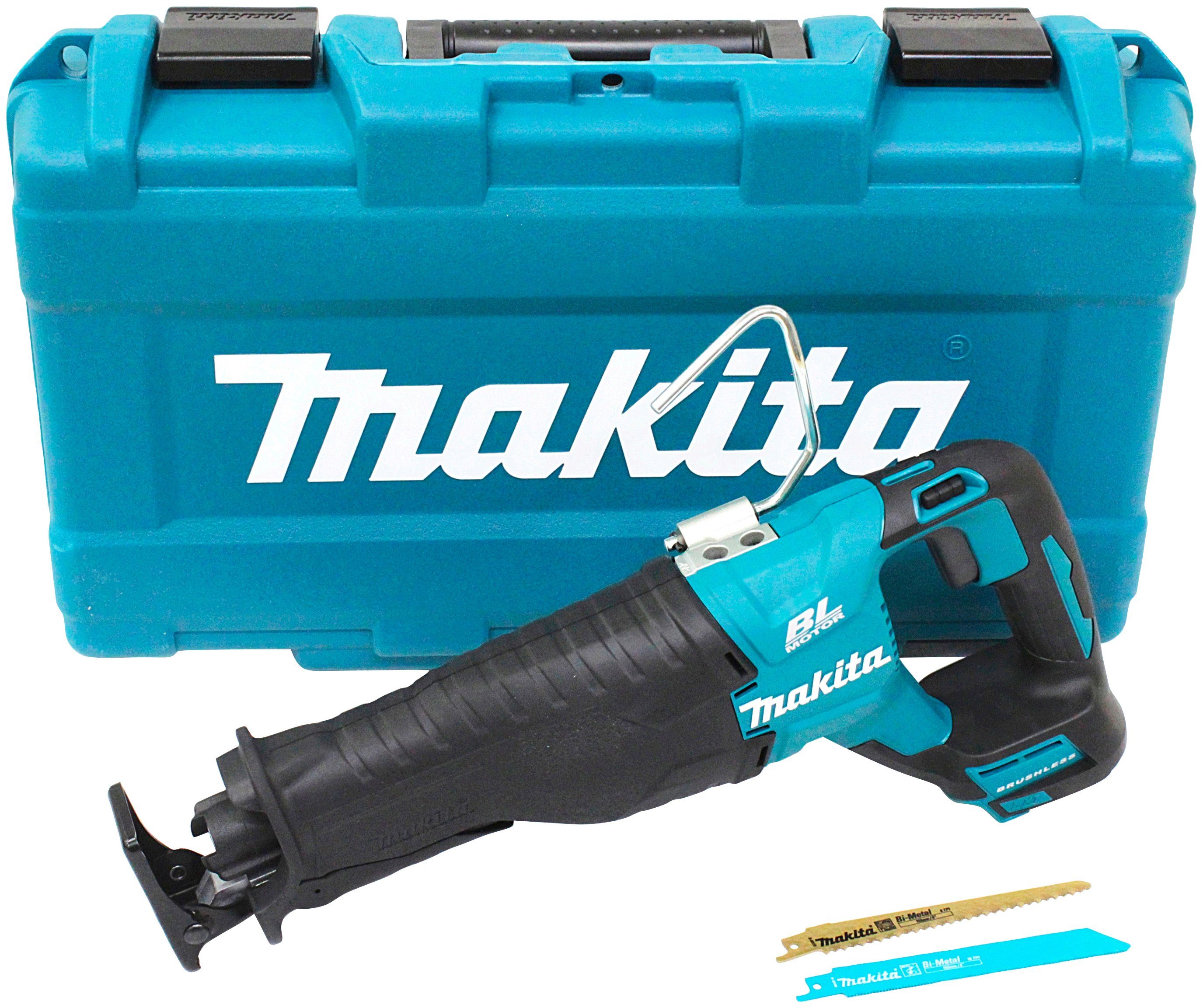 Makita Akku-Säbelsäge DJR187ZK, Set, 18 V, ohne Akku, mit Transportkoffer