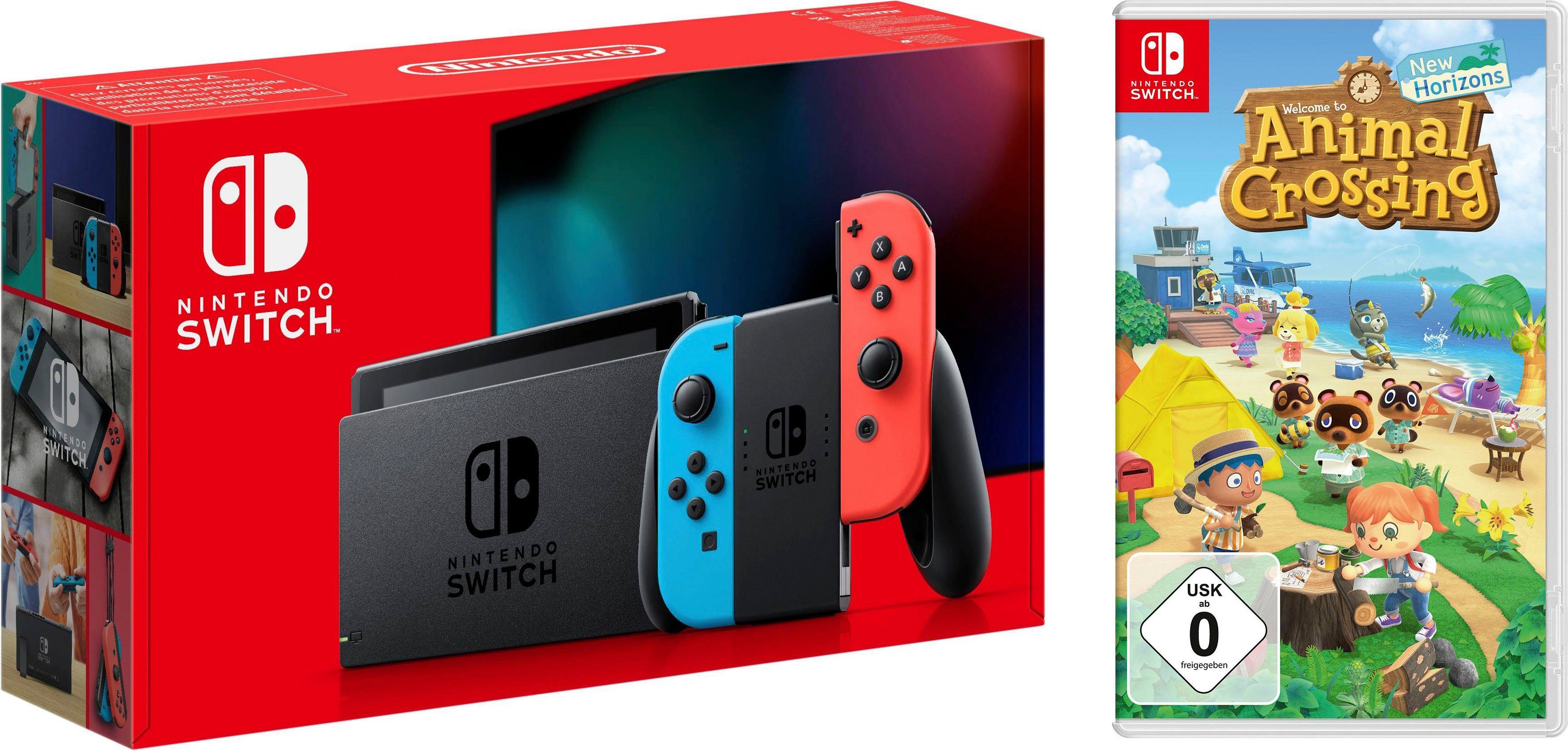 Image of Nintendo Switch, inkl. Animal Crossing New Horizons