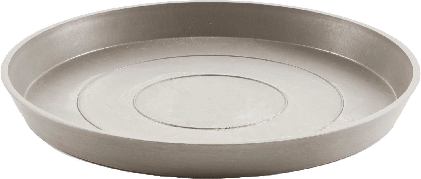 ECOPOTS Blumentopfuntersetzer ROUND SAUCER Taupe, BxTxH: günstig online kaufen