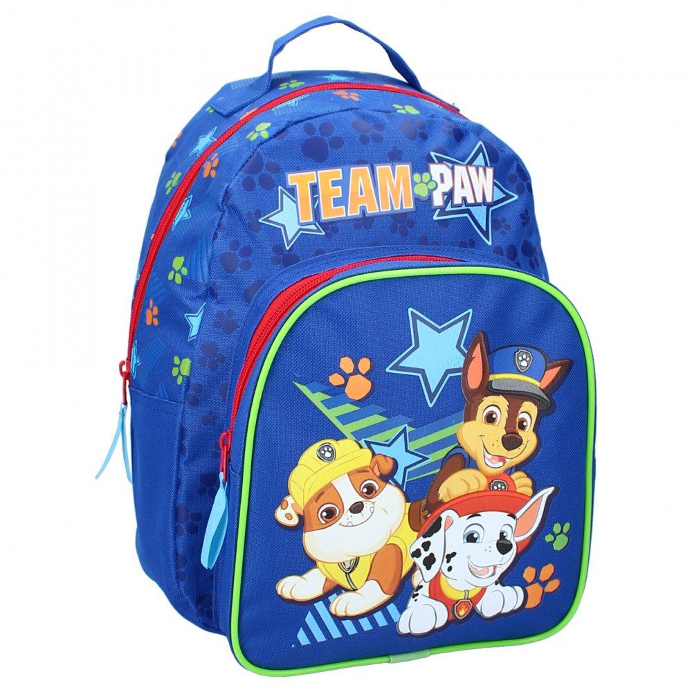 Vadobag Kinderrucksack PAW PATROL Rescue Squad, Kinder Rucksack, 31 cm, blau, Kindergarten Tasche