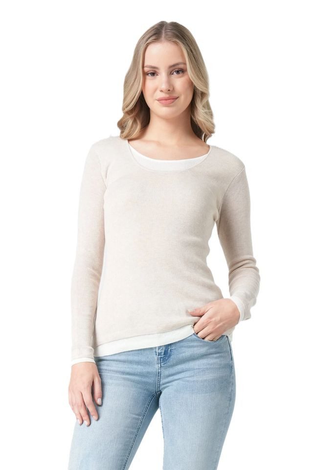 Strickpullover – feiner Strick, perfekt für Casual‑ und Layering‑Looks