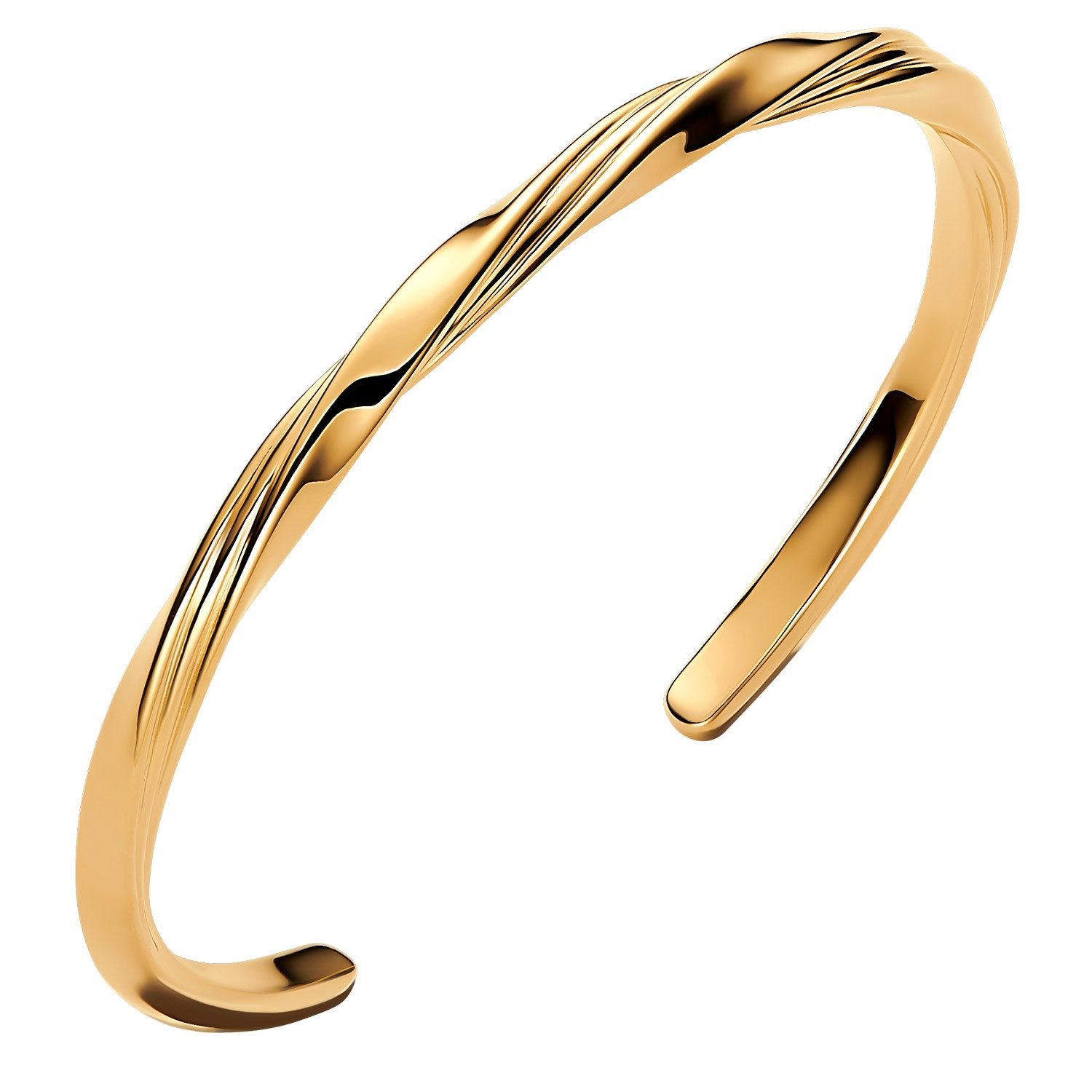 Pandora Armreif Gedreht Goldfarben günstig online kaufen
