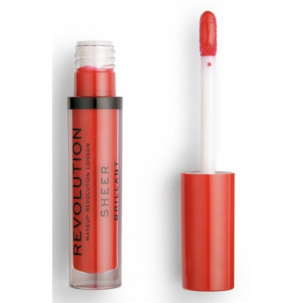 MAKE UP REVOLUTION Lipgloss Makeup Revolution, Sheer Brillant, Lip Gloss, 133, Destiny, 3.5ml