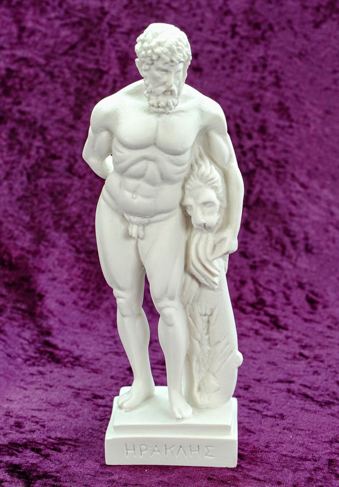 Kremers Schatzkiste Dekofigur Alabaster des Hercules Figur Skulptur Sohn 22 Zeus cm