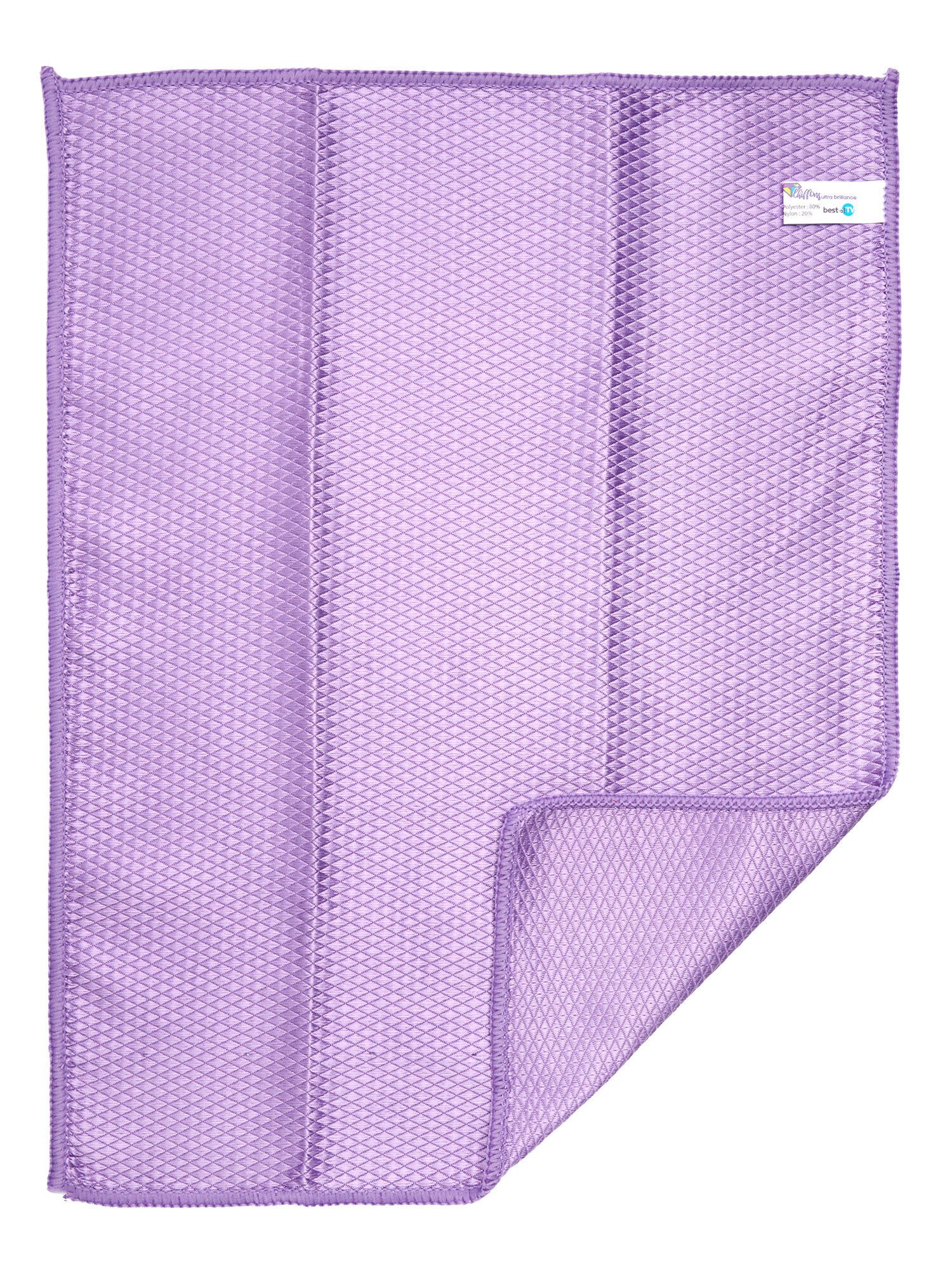 HiGloss Mikrofasertücher mit Wabenstruktur, 5-teiliges Set Mikrofasertuch (5-tlg., 5er-Set, Wabenstruktur, reinigt ohne Chemie, waschbar & wiederverwendbar)