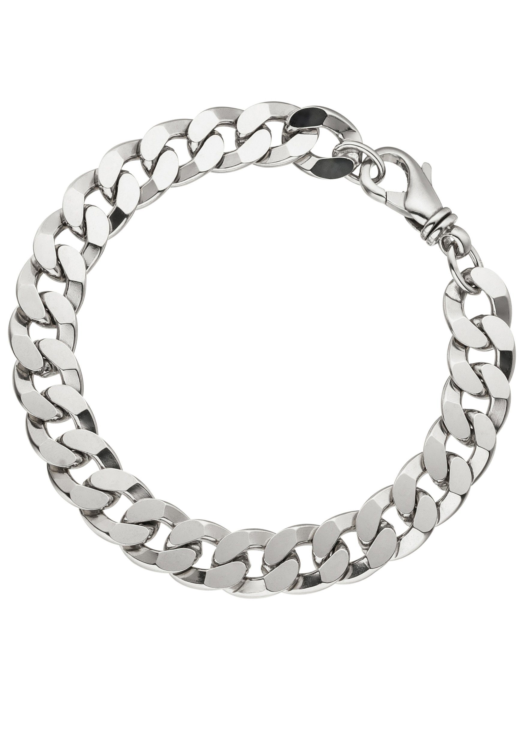 JOBO Silberarmband Panzer-Armband diaman...