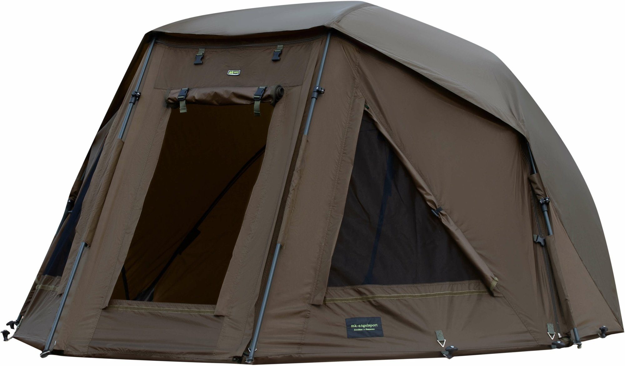 MK Angelsport Angelzelt Brolly MK Alu Frame Brolly 60 Schirmzelt Angelschirm, Personen: 1