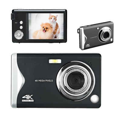 Fine Life Pro 4K-Aufruf48 Mio. Pixel Karte-Kamera Kompaktkamera (48 MP, WLAN (Wi-Fi), Karte-Kamera, Kinderkamera, Autorennung und Fotografierung, 4K Full HD)