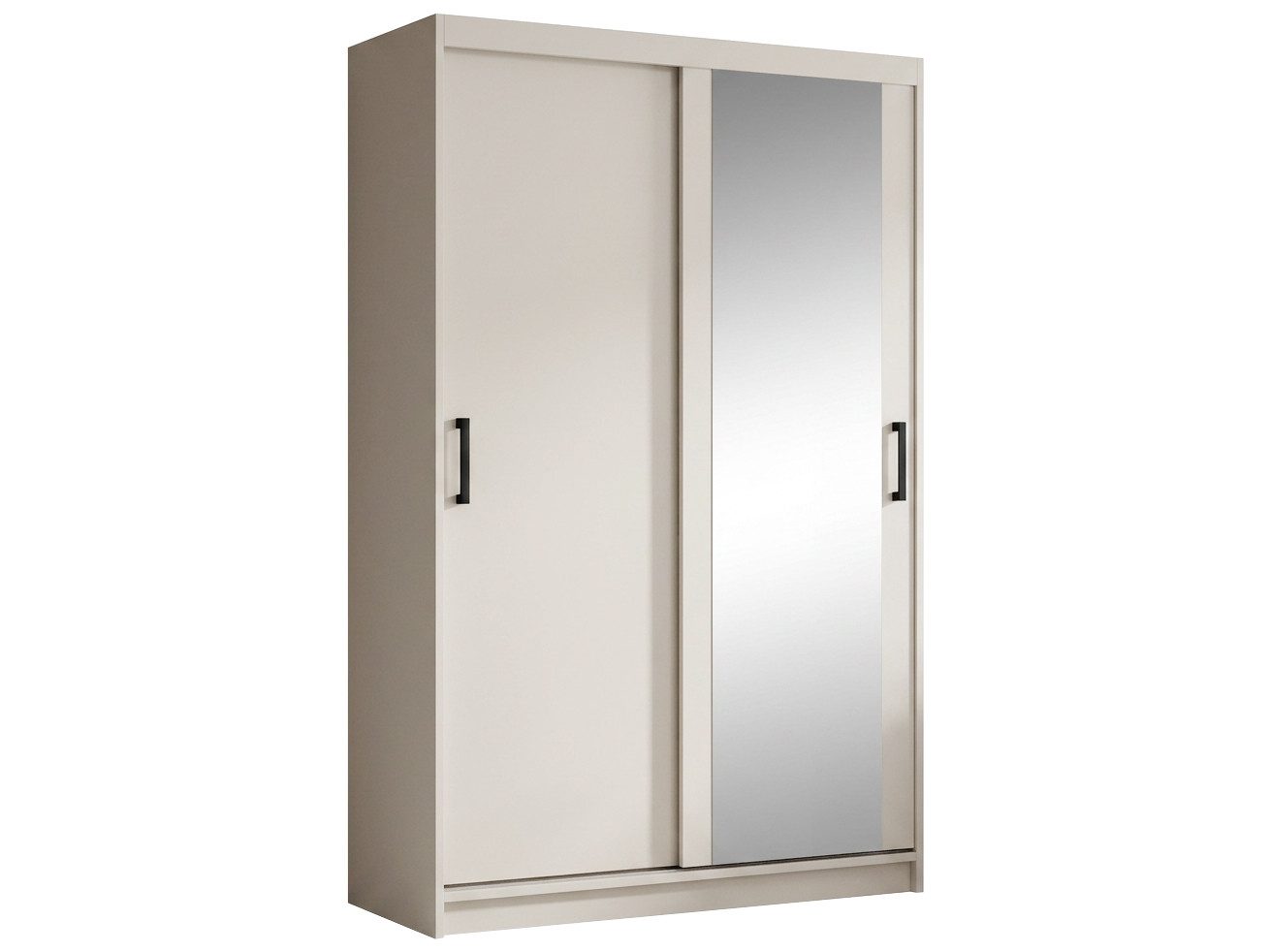 Beautysofa Kleiderschrank HELA moderner Kleiderschrank mit Spiegel (Schiebetürenschrank mit Kleiderstange und Regalböden, Schrank für Schlafzimmer, Flur & Ankleidezimmer) wahlweise ohne oder mit Schubkasteneinsätzen