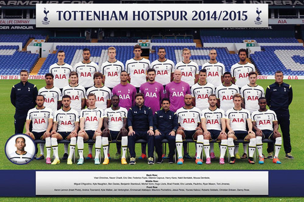 Poster Tottenham - Poster - Team Photo 15/16