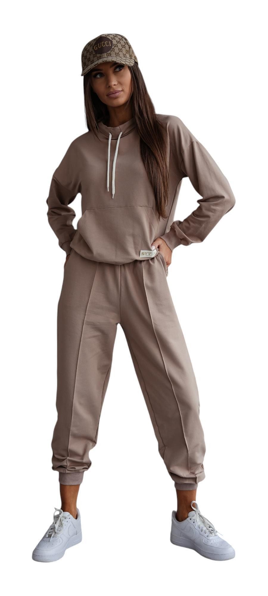 EloModa Jogginganzug Damen Freizeitanzug Hausanzug Homewear Jogginganzug, G günstig online kaufen