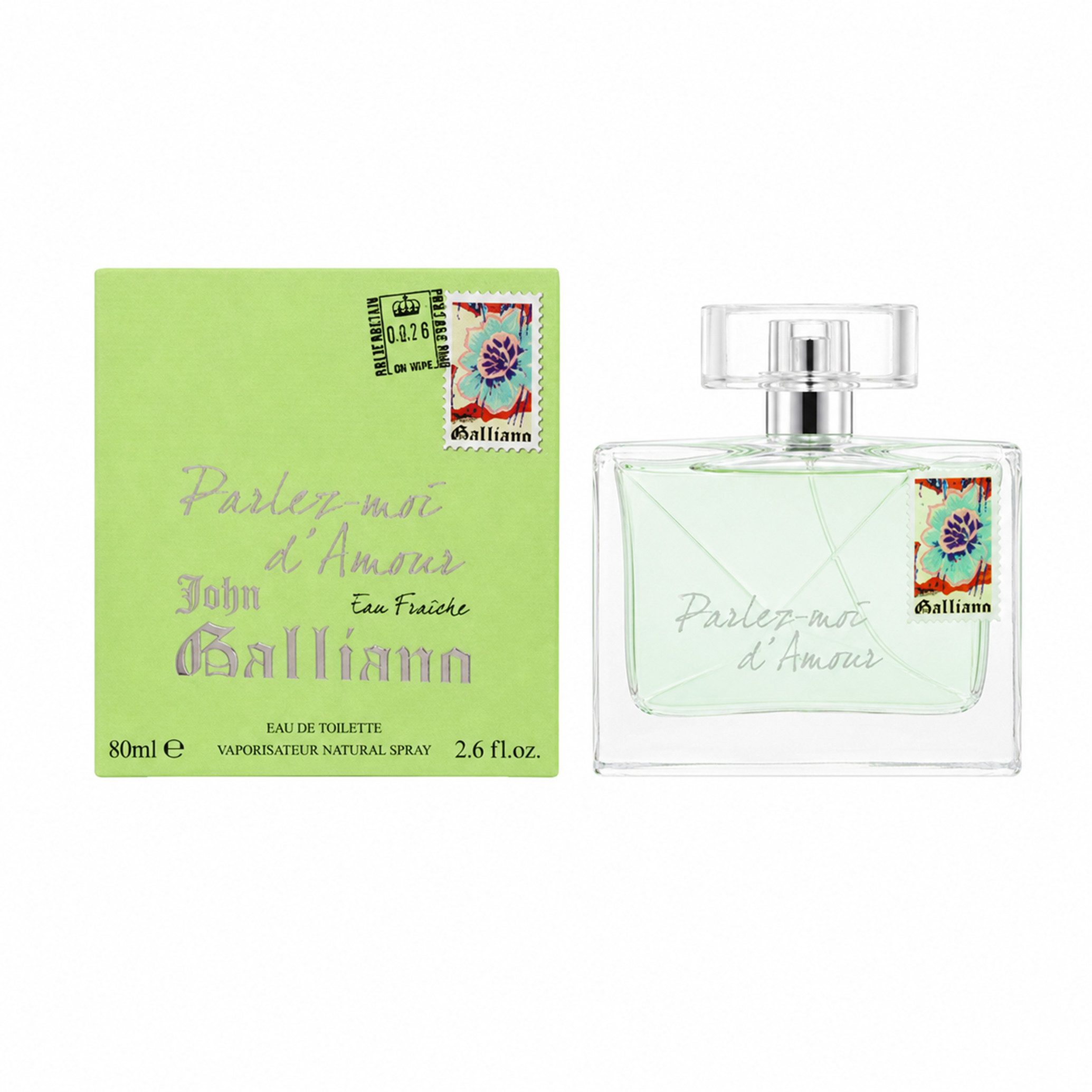 John Galliano Eau de Toilette John Galliano PARLEZ MOI D'AMOUR Eau Fraiche Eau de Toilette 80ml