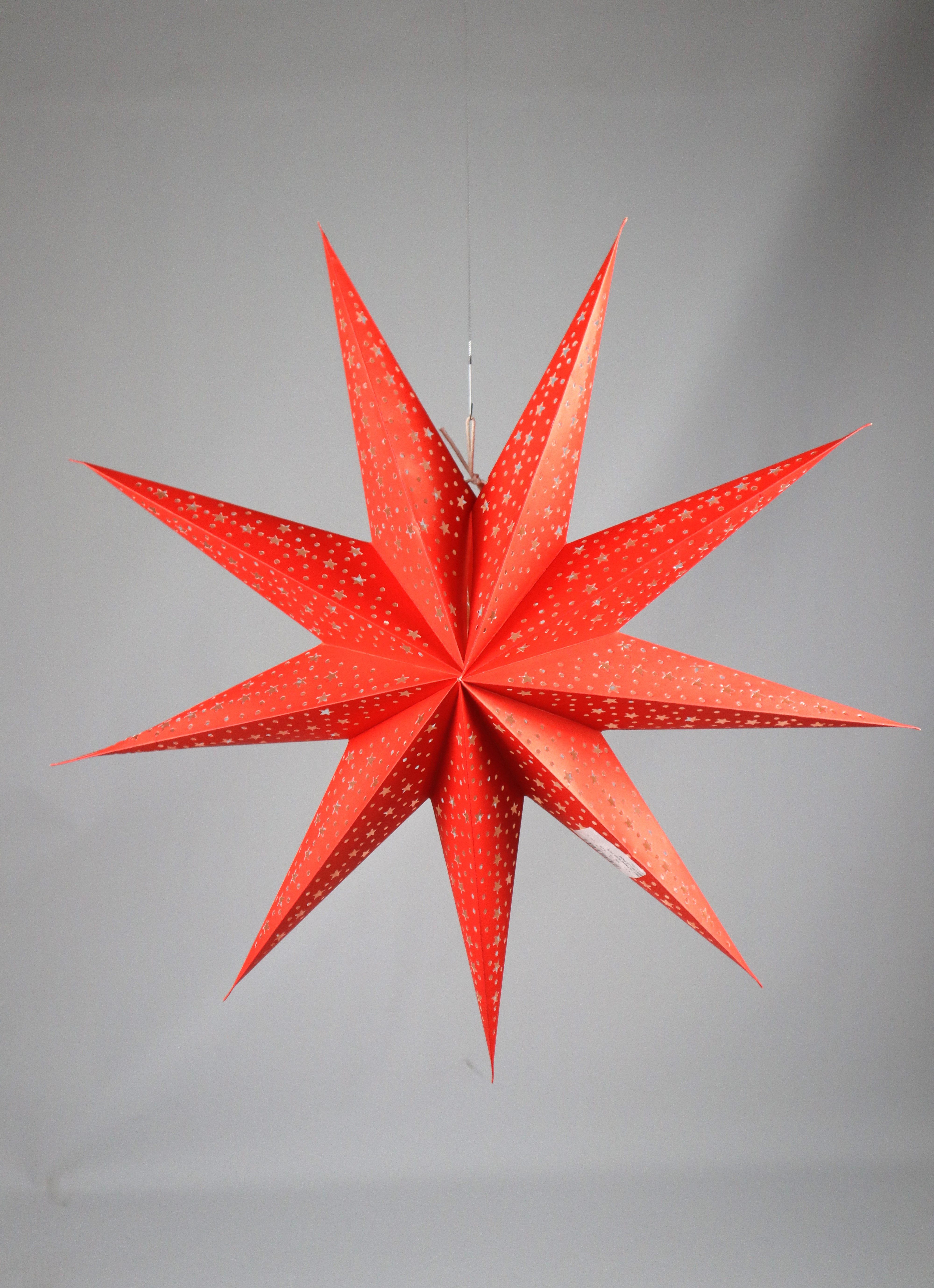 Dekostern aus Papier