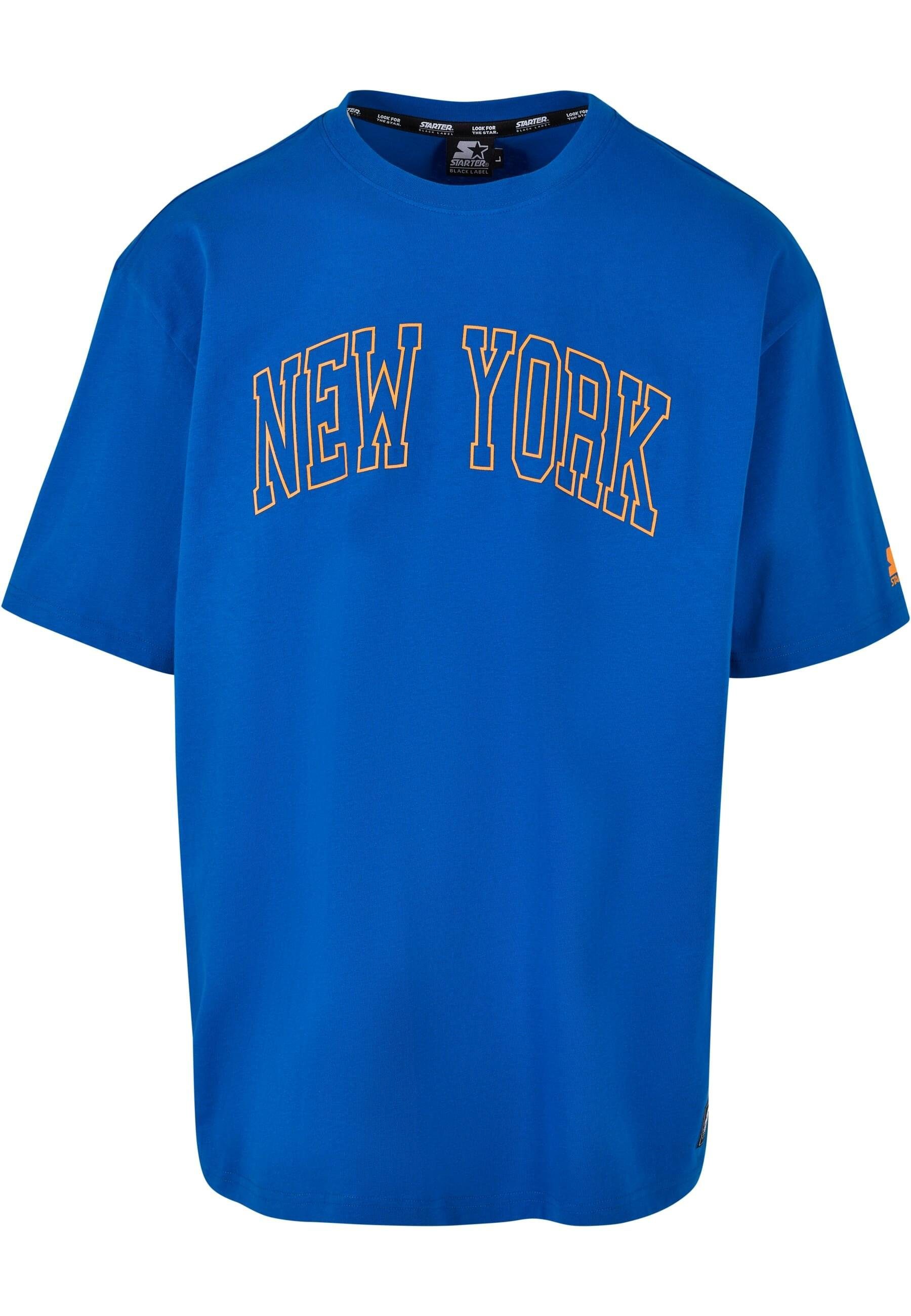 Starter T-Shirt Herren Starter New York Tee (1-tlg) cobaltblue