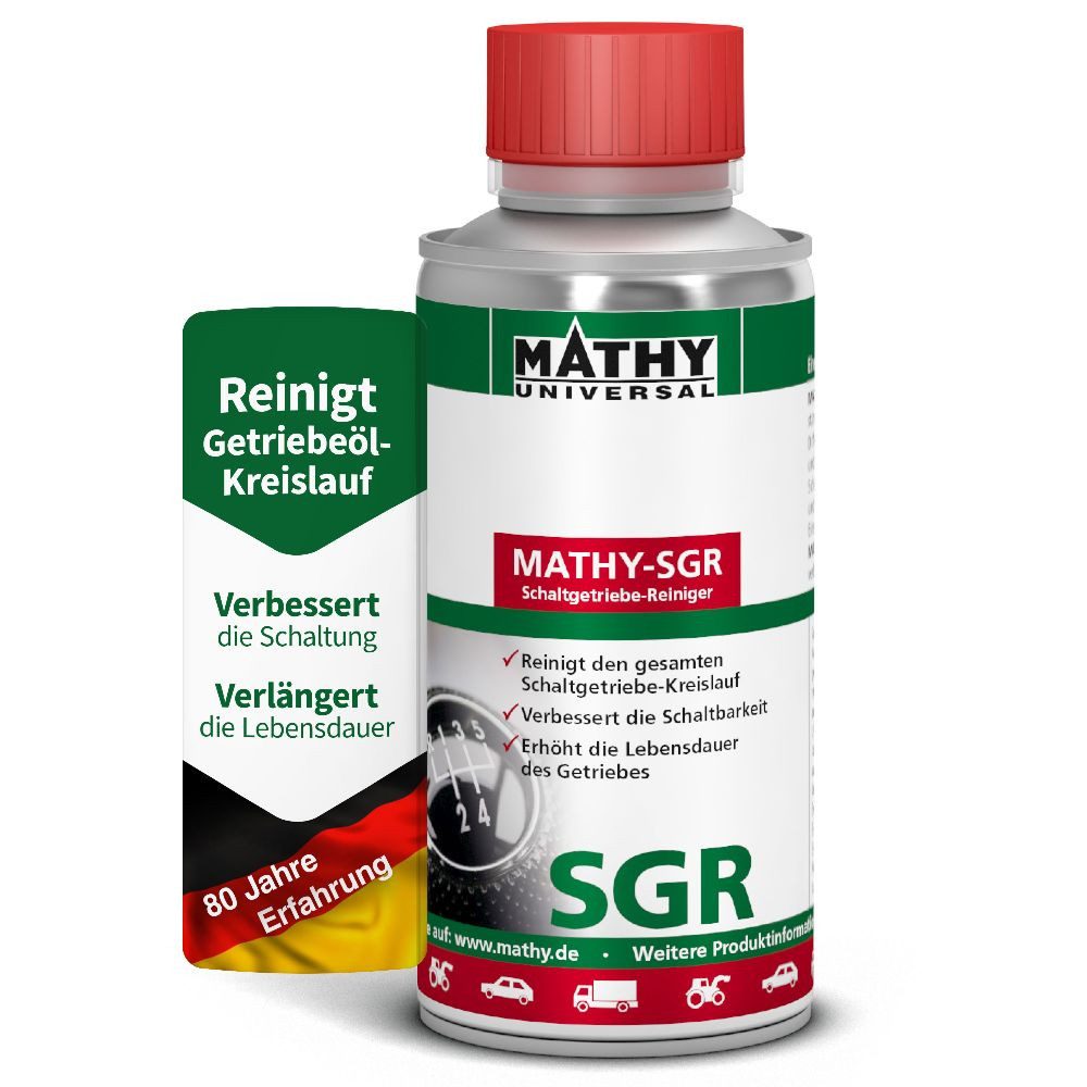 MATHY Getriebezusatz MATHY-SGR Schaltgetriebe-Reiniger 150 ml, 0,15 l, (1-St) Systemreiniger für Schaltgetriebe