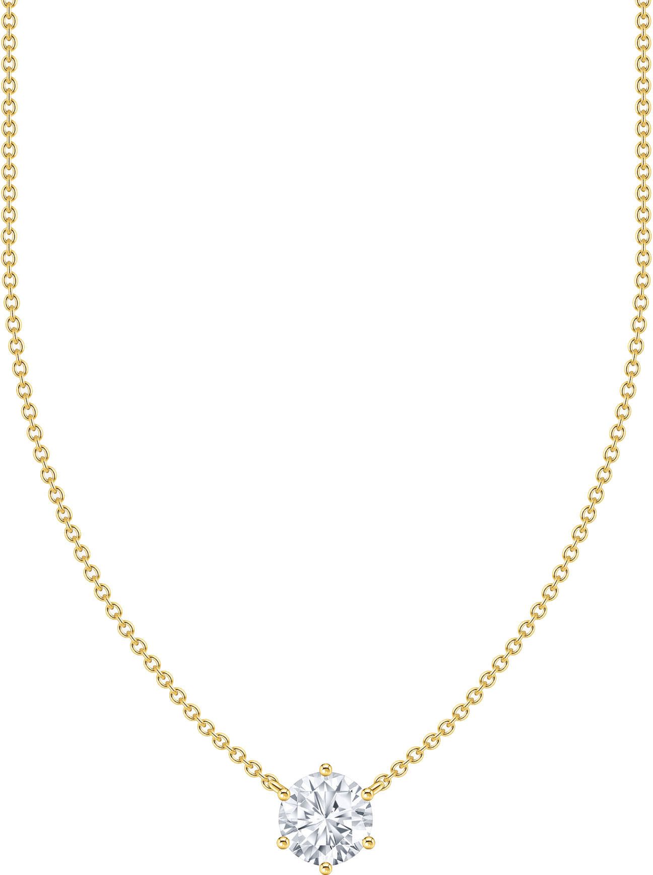THOMAS SABO Kette mit Anhänger Zirkonia-Anhänger, KE2210-051-14-L45V, -9-L45V, KE2210-414-14-L45V mit Zirkonia (synth) mehr