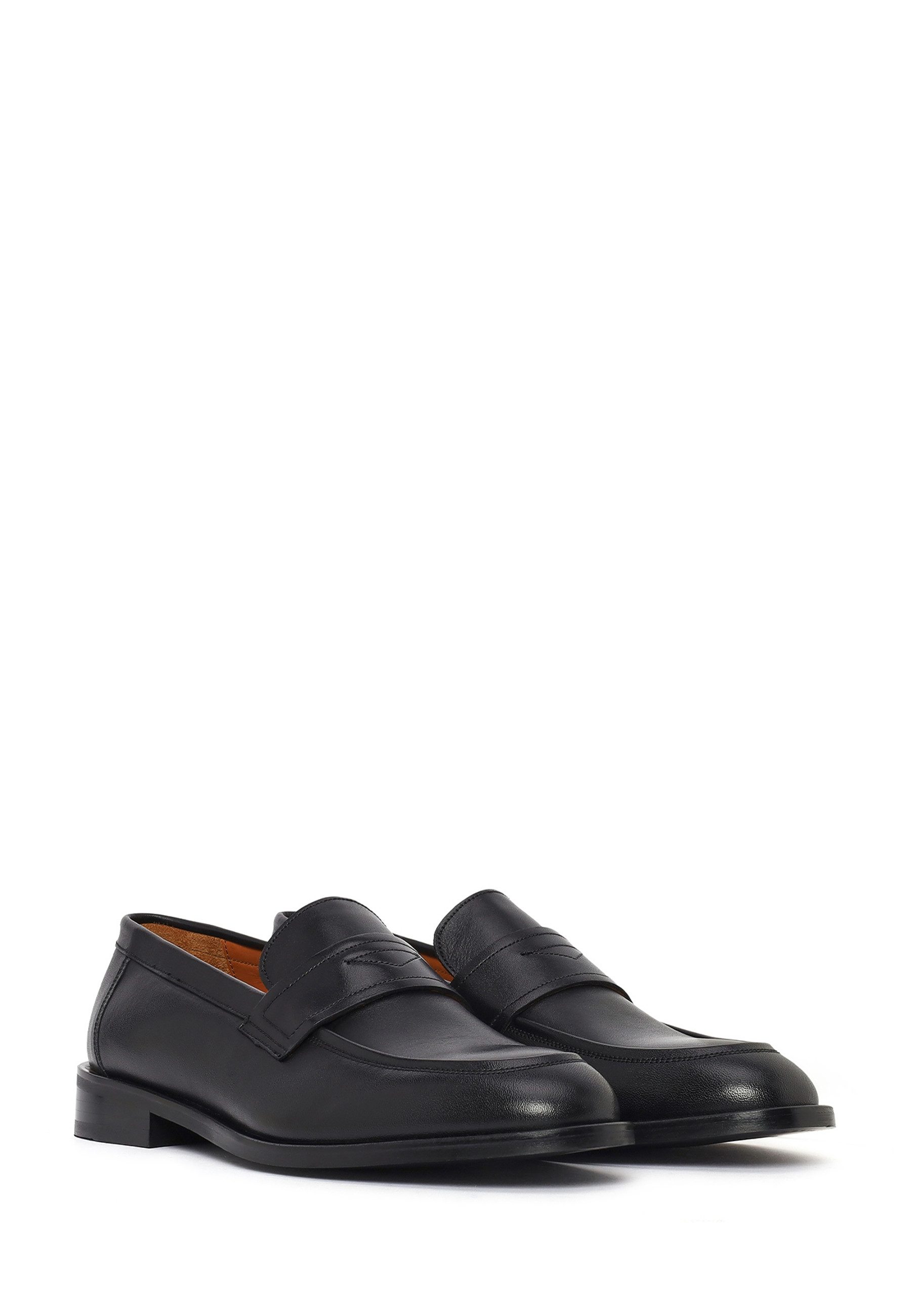 Derimod Klassische Loafer aus Leder Loafer Echtes Leder, Lederfutter, Slip-On Design, Raffinierter Stil