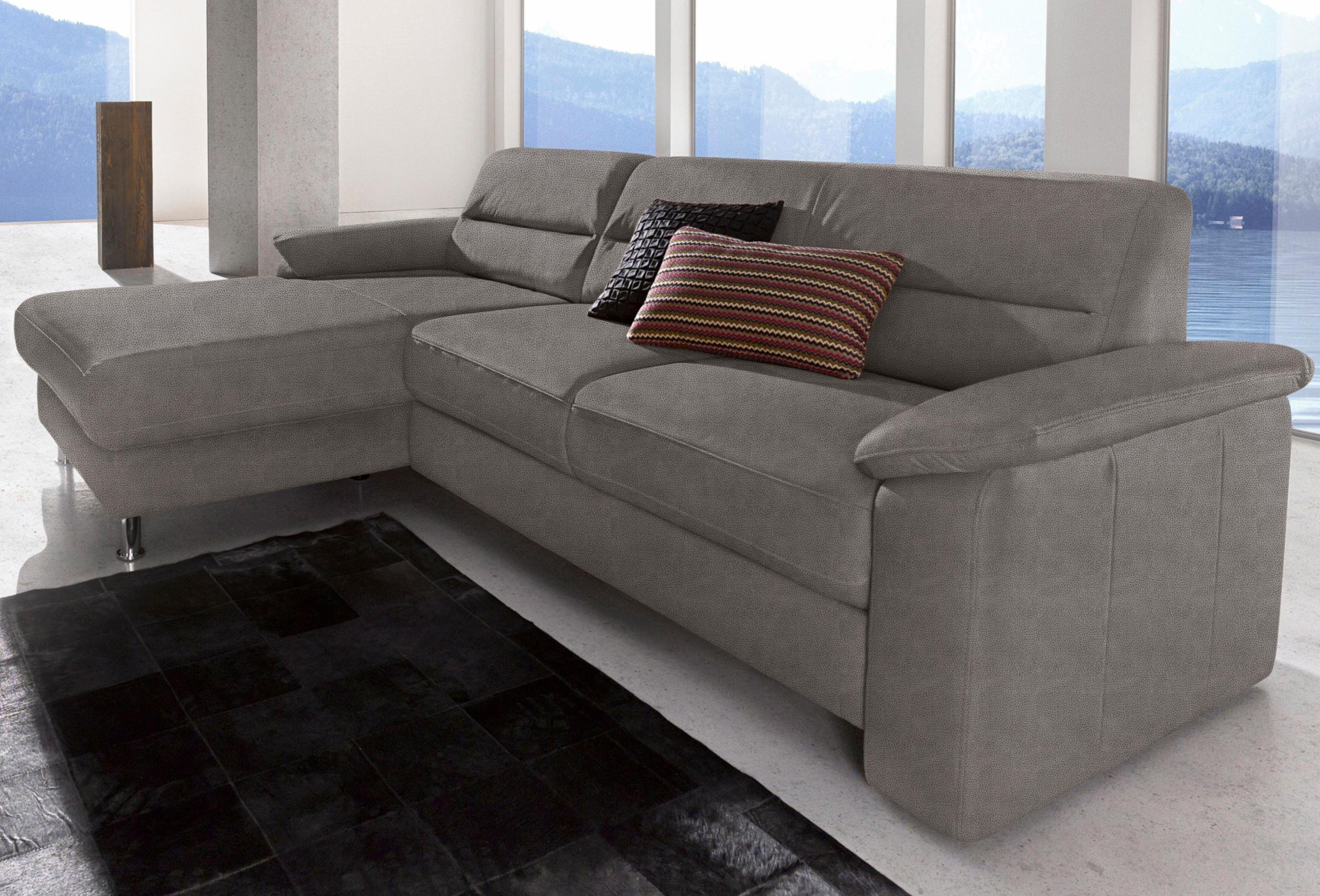 sit&more Ecksofa Ascara L-Form, inklusive Boxspring/Federkern-Polsterung, günstig online kaufen