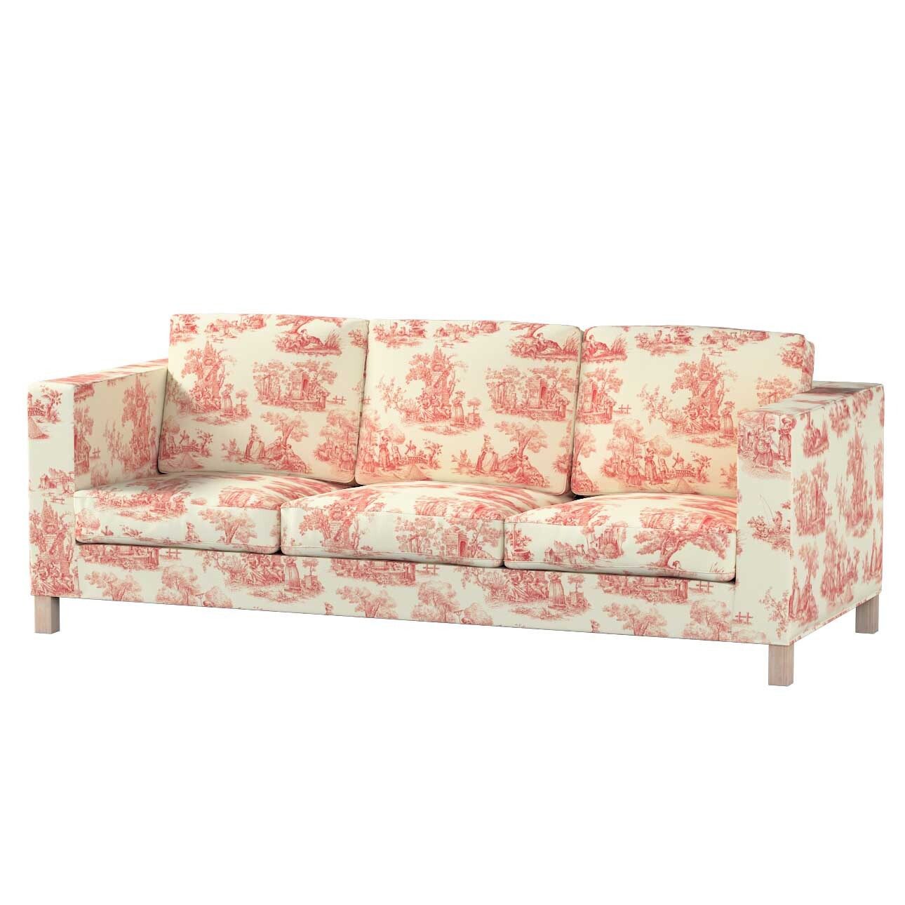 Dekoria Sofahusse Karlanda 3-Sitzer Sofa nicht ausklappbar kurz, Avinon
