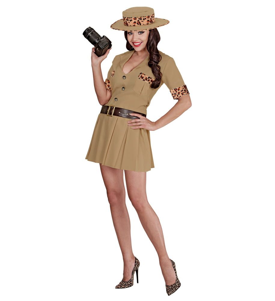 Widmann S.r.l. Kostüm Safari Kostüm Damen 3-teilig