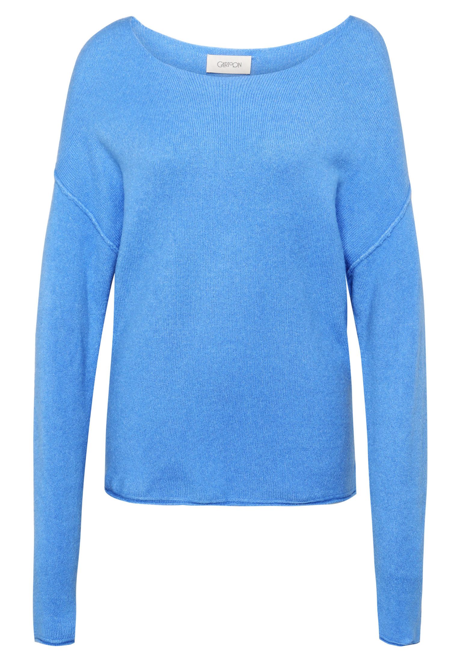 Cartoon Strickpullover Cartoon Strickpullover mit Rundhalsausschnitt günstig online kaufen