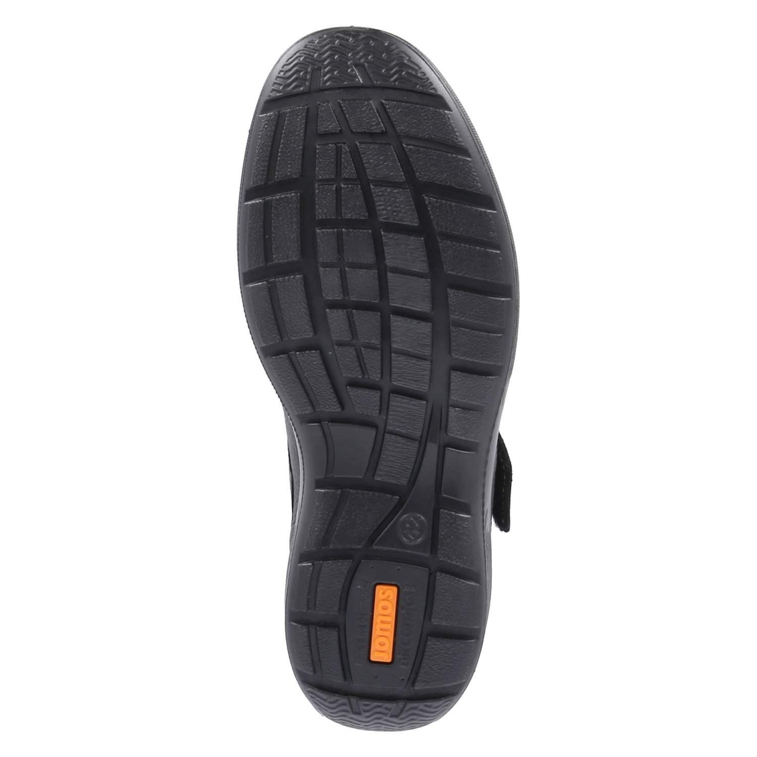 Jomos Jomos Herren Sandalen Schwarz Glattleder Sandale