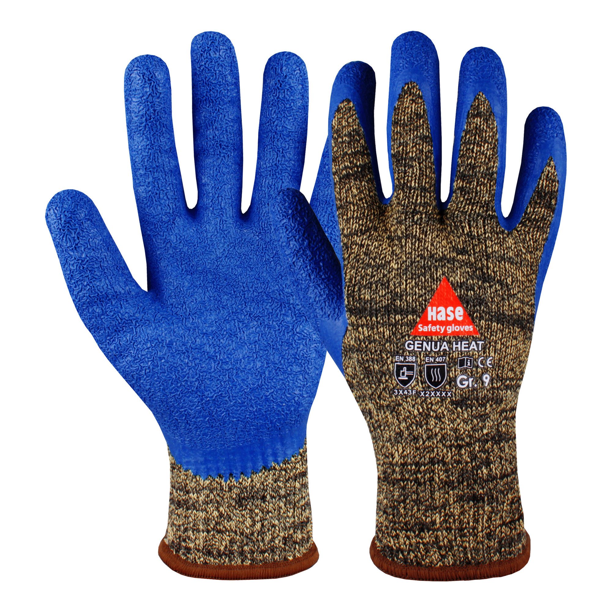 Hase Schnittschutzhandschuhe Hase Genua Heat Schnittschutzhandschuh aus Aramid-Hybridgarn Größe 8 1