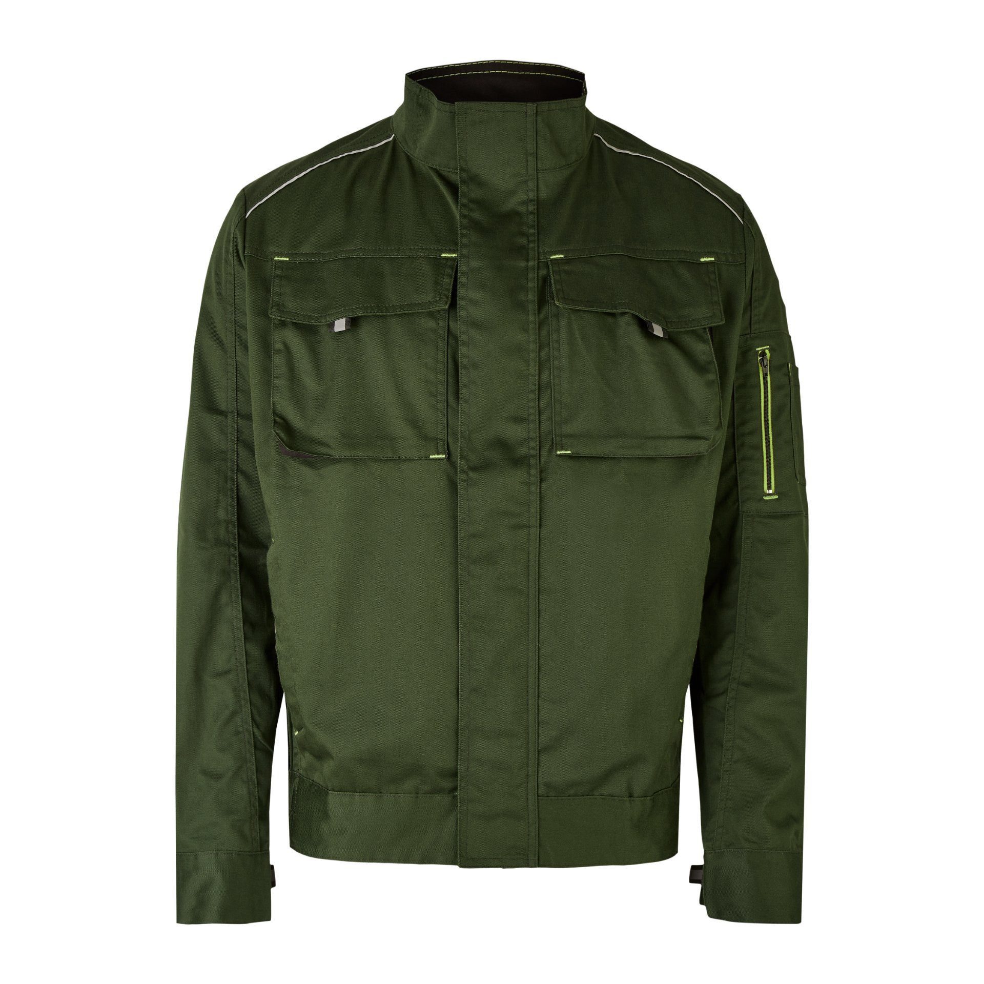 Hans Schäfer Workwear Arbeitsjacke Professional Arbeitsjacke - Grün - Gr: 56