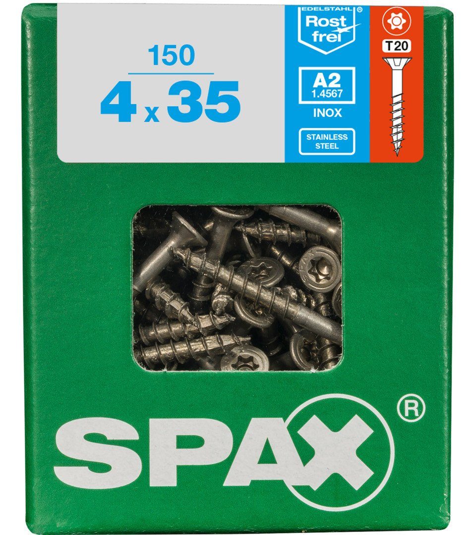 SPAX Holzbauschraube Spax Universalschrauben 4.0 x 35 mm TX 20 Senkkopf