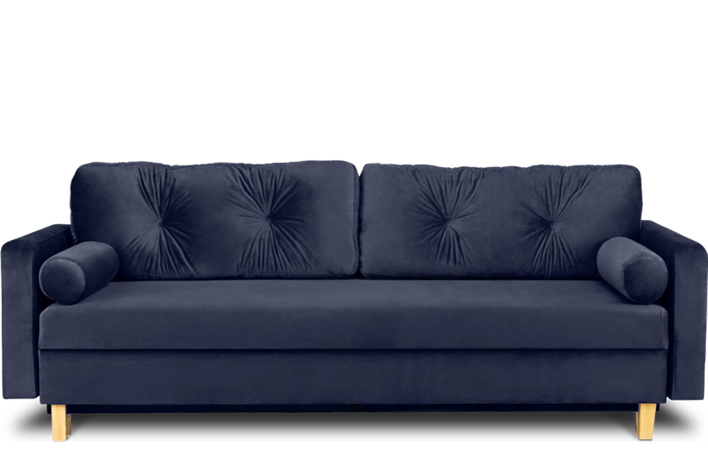 196x150 ERISO Sofa ausziehbare Schlafsofa 3-Personen, cm Liegfläche Konsimo
